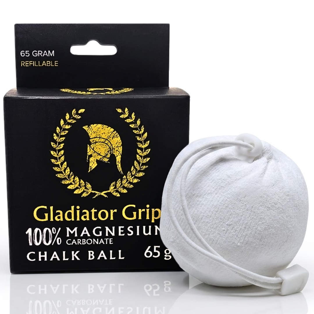 Gladiator Grip Refillable Chalk Ball — 65g Climbing Chalk